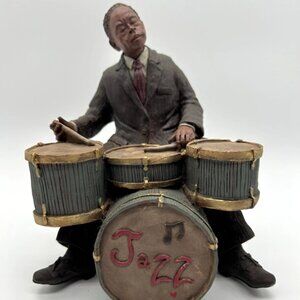 Sarah's Attic Music Masters JAZZ DRUMMER figurine - 1993- number 642/2000